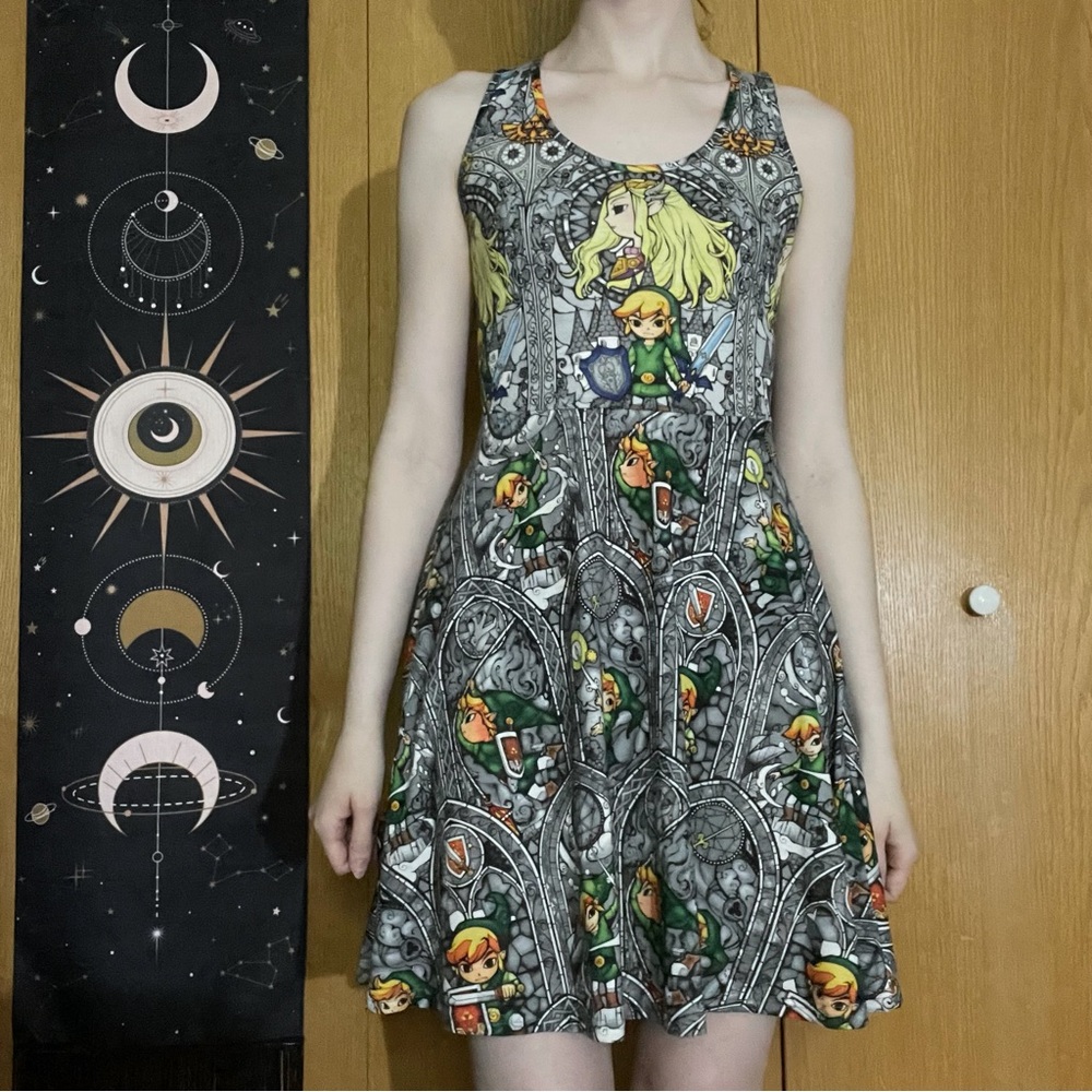Hot Topic The Legend of Zelda Stained Glass Dress